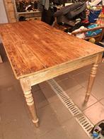 Grenen eettafel max 8 personen, Huis en Inrichting, Ophalen, Gebruikt, Grenenhout