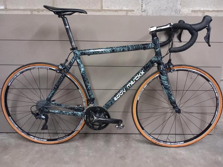Eddy Merckx custom rebuild Shimano Ultegra maat 56 - Nieuw, Fietsen en Brommers, Fietsen | Racefietsen, Zo goed als nieuw, Carbon