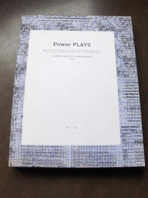 Power plays  platform limburg 2006, Livres, Art & Culture | Arts plastiques, Comme neuf, Enlèvement ou Envoi