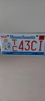 Amerikaans bord uit Massachusetts., Verzamelen, Ophalen, Zo goed als nieuw