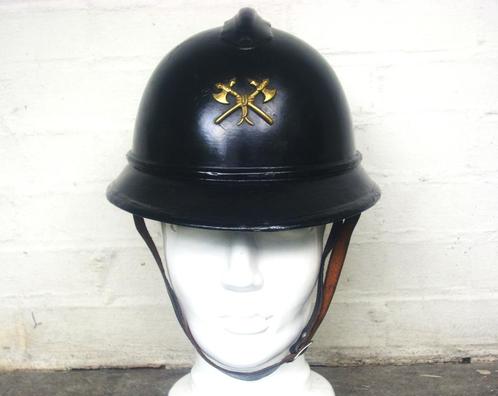 Casque Adrian modèle léger pour Officier de pompier belge, Verzamelen, Militaria | Tweede Wereldoorlog, Overige soorten, Helm of Baret