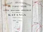 1956 CONGO KATANGA oude kaart, Verzamelen, Militaria | Algemeen, Ophalen of Verzenden