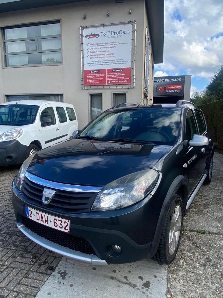 Dacia Sandero Stepway 1.6 benzine van 06/2011 met 140000km!, Auto's, Dacia, Bedrijf, Te koop, Sandero, ABS, Airbags, Airconditioning