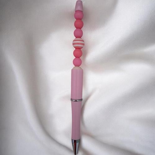Balpen wit lichtroze donkerroze unicorn, Verzamelen, Pennenverzamelingen, Nieuw, Balpen, Overige merken, Verzenden