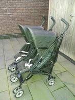 Tweelingbuggy Koelstra + Regenhoes, Enlèvement, Utilisé, Koelstra, Ombrelle