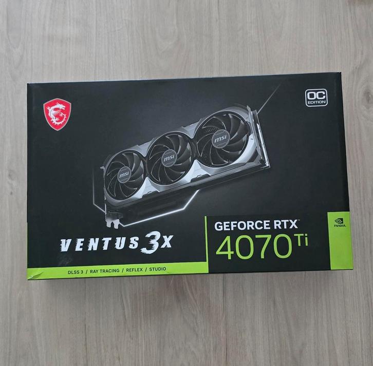 MSI VENTUS 4070Ti, Computers en Software, Videokaarten, Nvidia, PCI, Ophalen