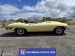 Jaguar E-Type Series 2 Cabriolet 1969 | Route 66 Auctions, Auto's, Overige kleuren, Cabriolet, Bedrijf, Handgeschakeld