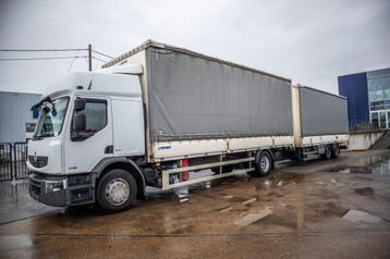 Lecitrailer BACHE+CHARIOT EMBARQUER/KOOIAAP (bj 2012), Auto's, Overige brandstoffen, Bedrijf, Aanhangers en Opleggers, Te koop
