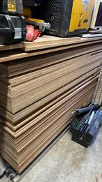 Multiplex 244cm x 122cm 18mm houten platen 30+- stuks, Doe-het-zelf en Bouw, Hout en Planken, Gebruikt, Minder dan 25 mm, Ophalen