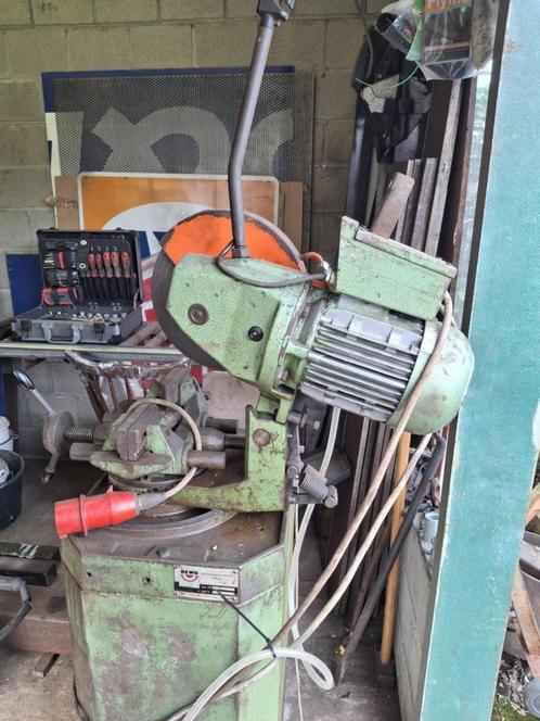 zaagmachine, Doe-het-zelf en Bouw, Gereedschap | Zaagmachines, Gebruikt, Afkortzaag, 1200 watt of meer, 70 mm of meer, Ophalen