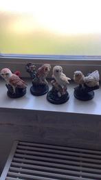 Vier beeldjes van uilen uit de Country Birds Collection, Ophalen of Verzenden, Gebruikt