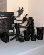 Sony ZV-E10 set + Lenzen + Gimbal + Te koop op factuur, Audio, Tv en Foto, Fotografie | Professionele apparatuur, Ophalen of Verzenden