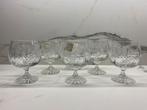 Poolse 24k loodkristallen cognac- drinkglazen 200ml 6st, Ophalen of Verzenden, Nieuw, Borrel- of Shotglas