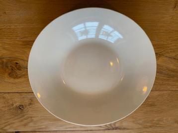 5 witte soepborden, Enlèvement ou Envoi, Utilisé, Uni, Assiettes(s)