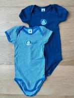 2 bodies manches courtes Petit Bateau 18-24 mois, Garçon, Utilisé, Petit bateau, Enlèvement