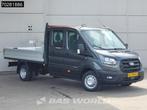 Ford Transit 170pk Automaat Dubbel Cabine 3500kg Trekhaak Op, Auto's, Bestelwagens en Lichte vracht, Automaat, Stof, 1995 cc, Euro 6