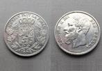 ZILVEREN MUNT 5 FRANCS LEOPOLD II 1876, Postzegels en Munten, Zilver, België, Losse munt, Overige waardes