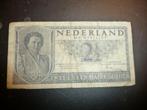 billet de banque Pays Bas, Postzegels en Munten, Bankbiljetten | Nederland, Los biljet, 2½ gulden, Verzenden