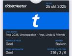 Regi 1 ticket 25/10/25 Unstoppable Antwerp AFAS DOME, Tickets en Kaartjes, Evenementen en Festivals, Eén persoon