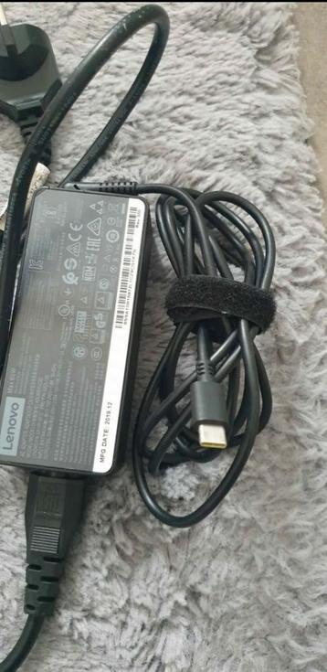 Chargeur USB-C Lenovo 65W beschikbaar voor biedingen