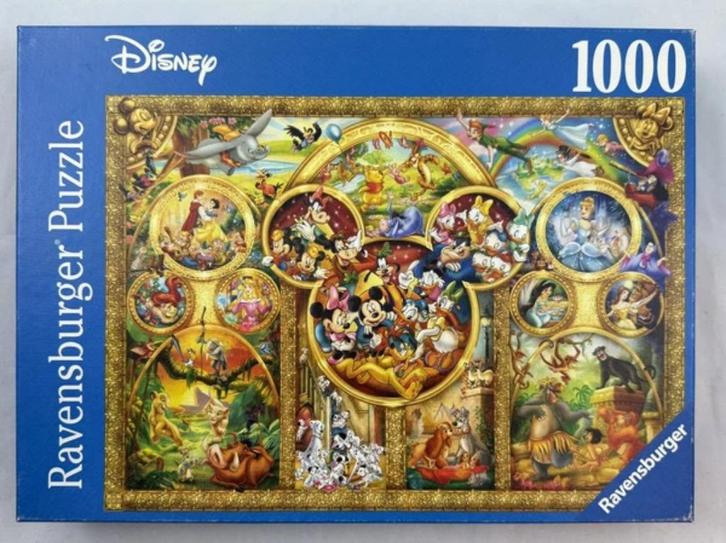 Ravensburger Disney puzzel 1000 st De mooiste Disney thema's, Hobby en Vrije tijd, Denksport en Puzzels, Zo goed als nieuw, Verzenden