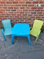 Ensemble table + chaises enfants, Tuin en Terras, Tuinsets en Loungesets, Ophalen, Gebruikt
