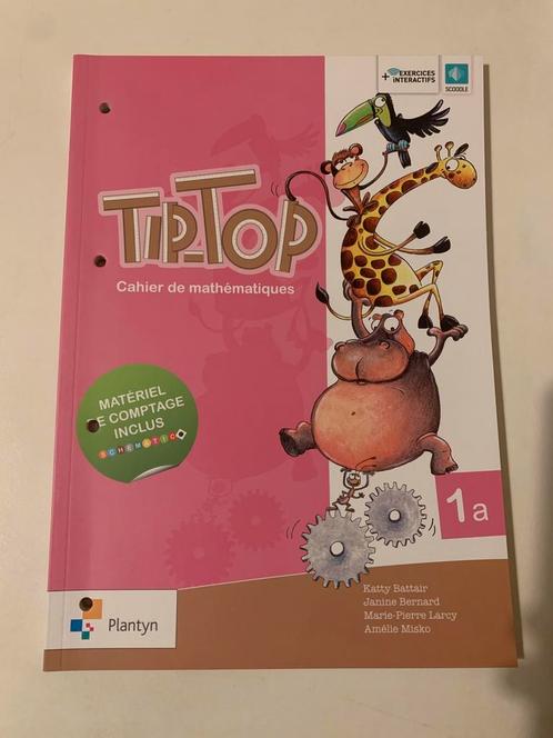 Tip-top 1A - Wiskundeschrift Ed.plantyn bijna nieuw!!, Boeken, Schoolboeken, Zo goed als nieuw, ASO