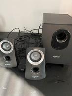 Logitech Z313 2.1 Subwoofer+satellietluidsprekers, Computers en Software, Pc speakers, Ophalen, Zo goed als nieuw, Logitech