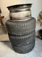 Jantes BMW avec pneus été 205/50/17 93V M+S, Enlèvement, Utilisé