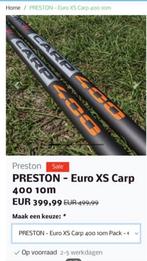 Nieuwe preston euro xs carp 400 10 meter, Watersport en Boten, Hengelsport | Algemeen, Ophalen, Nieuw