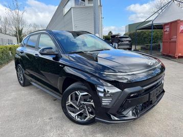 Hyundai KONA Shine N-Line sensation plus hybride, Auto's, Leder en Stof, 5 zetels, 5 deurs, Hybride Elektrisch/Benzine