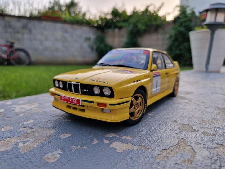 BMW M3 E30 Rally Principe de Asturias 1991 - PRIX : 49€, Hobby & Loisirs créatifs, Voitures miniatures | 1:18, Neuf, Voiture, Solido