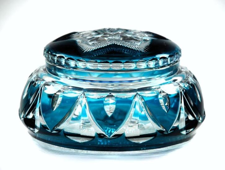 Val Saint Lambert - Bonbonnière Cécile - VSL  Val St Lambert, Antiek en Kunst, Antiek | Glaswerk en Kristal, Ophalen of Verzenden