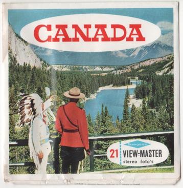 View-master Canada A 099 Livrets FR et NL, Enlèvement ou Envoi