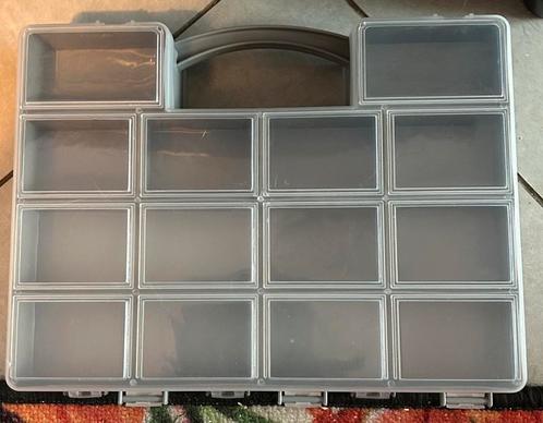 Organisateur rangement double-face (valisette), Doe-het-zelf en Bouw, Kratten en Dozen, Gebruikt, Bak of Kist