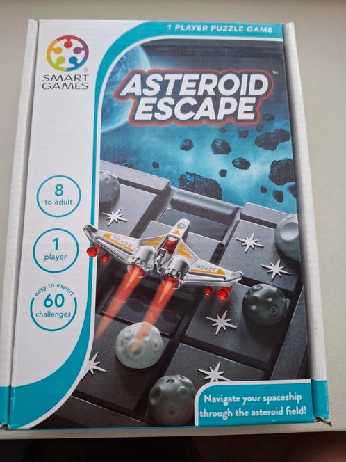 Smartgames asteroid escape, Hobby en Vrije tijd, Gezelschapsspellen | Kaartspellen, Zo goed als nieuw, Ophalen of Verzenden