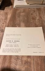 Zuster M.Amanda, Verzamelen, Bidprentjes en Rouwkaarten, Verzenden, Bidprentje