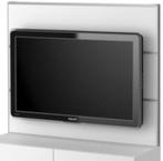 IKEA Framsta TV wand met ophangbeugels, Huis en Inrichting, Glas, Minder dan 25 cm, 100 tot 150 cm, 100 tot 150 cm