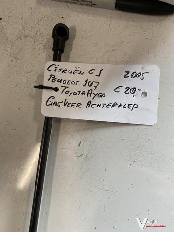  Citroën C1 Toyota aygo Peugeot 107 2005 Gasveer  beschikbaar voor biedingen