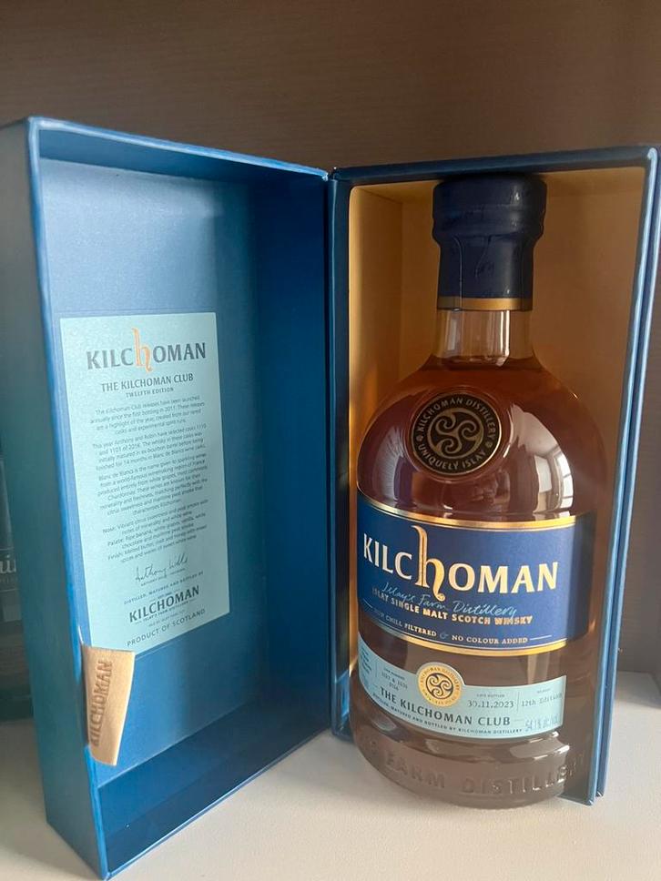 Kilchoman club 12th edition, Verzamelen, Wijnen, Nieuw, Ophalen