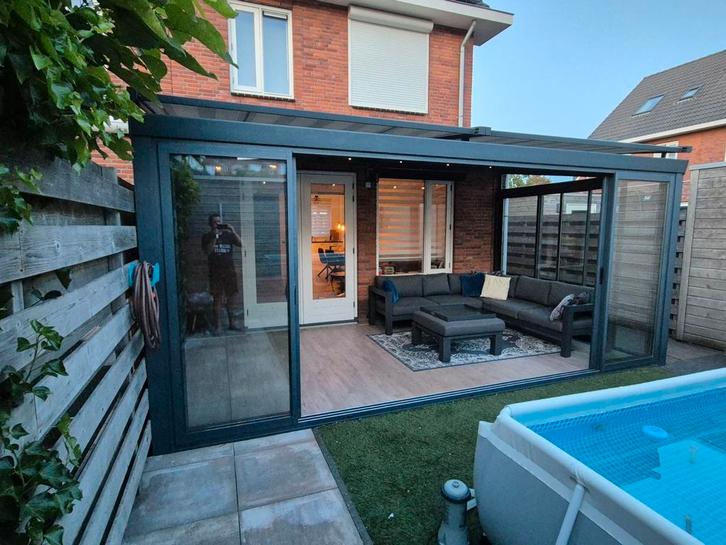 Tuinkamer verasol 5500x3000 cm 6.500 euro, Tuin en Terras, Overkappingen, Ophalen