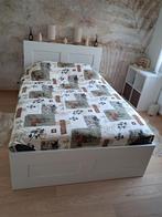 Volledige witte slaapkamer, Huis en Inrichting, Slaapkamer | Complete slaapkamers, Ophalen, Zo goed als nieuw