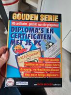 Diploma's en certificaten met je PC, Games en Spelcomputers, Ophalen of Verzenden, Zo goed als nieuw