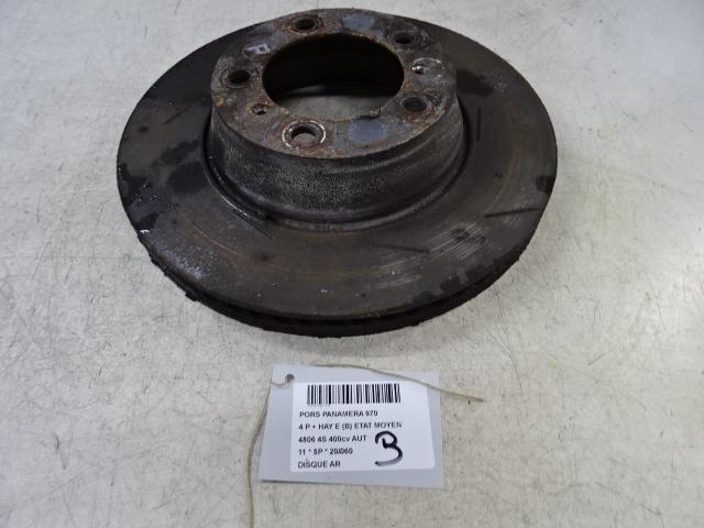 REMSCHIJF ACHTER Porsche Panamera (970) (01-2009/12-2016), Auto-onderdelen, Remmen en Aandrijving, Porsche, Gebruikt