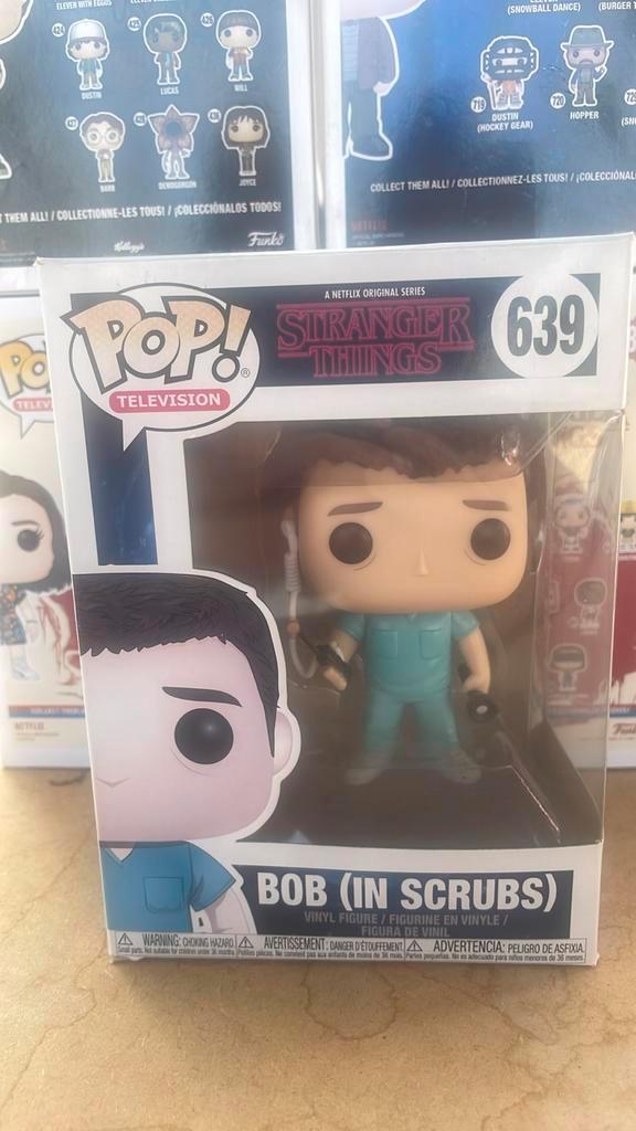 Funko Pop! Stranger Things #639 – Bob in Scrubs, Verzamelen, Poppetjes en Figuurtjes, Gebruikt, Ophalen