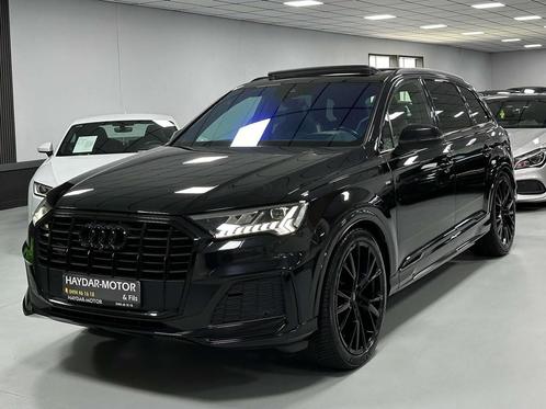 Audi Q7 3.0 TDi Q S-Competition Full Black Toit Pano, Autos, Audi, Entreprise, Achat, Q7, 4x4, ABS, Caméra de recul, Airbags, Air conditionné