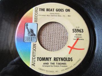 Tommy Reynolds, The T-Bones‎ — The Beat Goes On/Bonesville beschikbaar voor biedingen