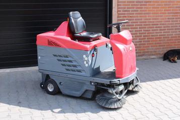 gansow 1250e zit veegmachine elektrische met maar 94 uur beschikbaar voor biedingen