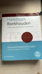 Handboek Boekhouden - Vennootschapsboekhouden (vijfde editie, Boeken, Ophalen of Verzenden, Gelezen, Erik De Lembre; Patricia Everaert