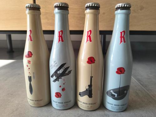 Rodenbach WO1 14-18 "Nooit meer oorlog", Verzamelen, Biermerken, Ophalen of Verzenden